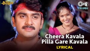 Cheera Kavala Pilla Gare Kavala Song Lyrics - Trinetram Movie