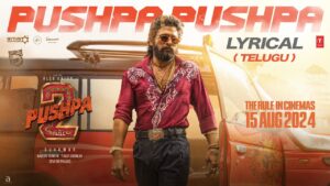 Pushpa Pushpa Telugu Song Lyrics - Pushpa 2 The Rule Movie