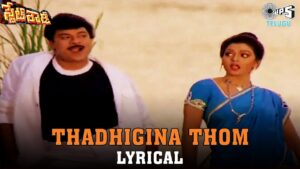 Thadhigina Thom Song Lyrics - State Rowdy Movie