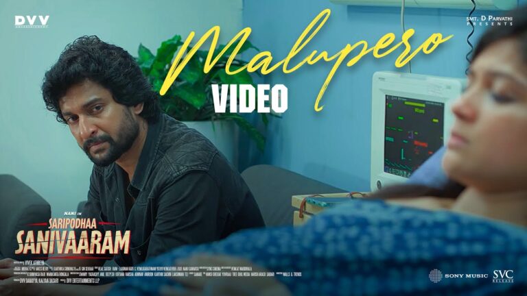 Malupero Song Lyrics - Saripodhaa Sanivaaram Movie